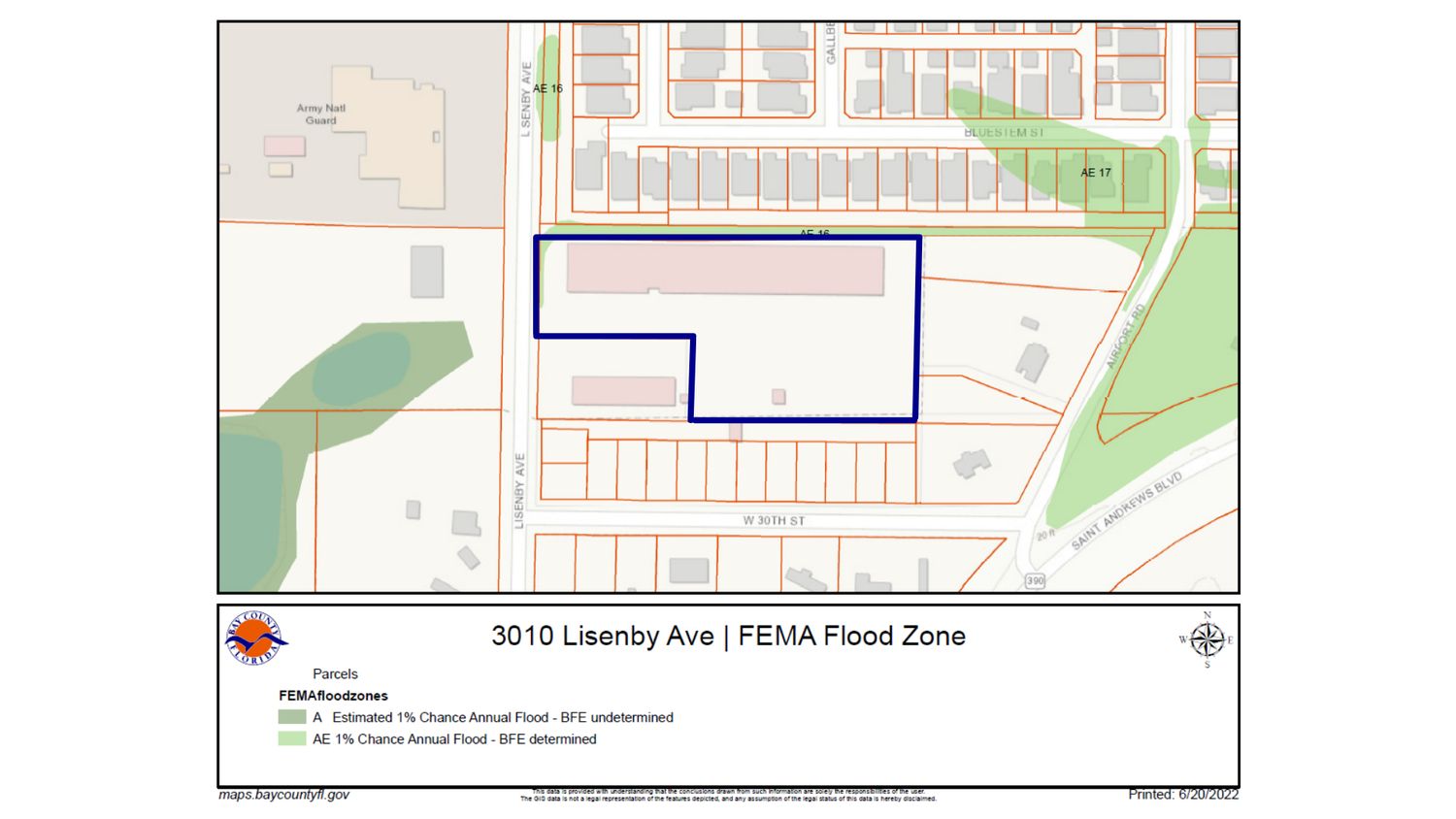 Lisenby Industrial Park @ SweetBay & Hwy 390: 3014 Lisenby Ave, Panama City, FL 32405